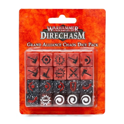 Warhammer Underworlds: Direchasm Grand Alliance Chaos Dice Pack